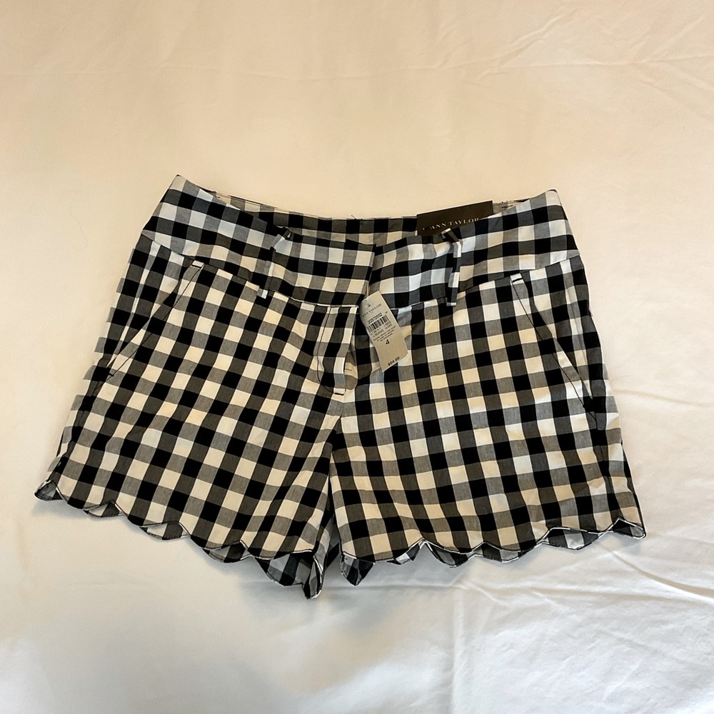 Ann Taylor Black and White Shorts